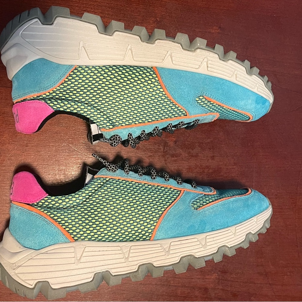 P448 Jackson Suede Mesh Multicolor Vibram Sneaker Size 39 Wore once, like new.
